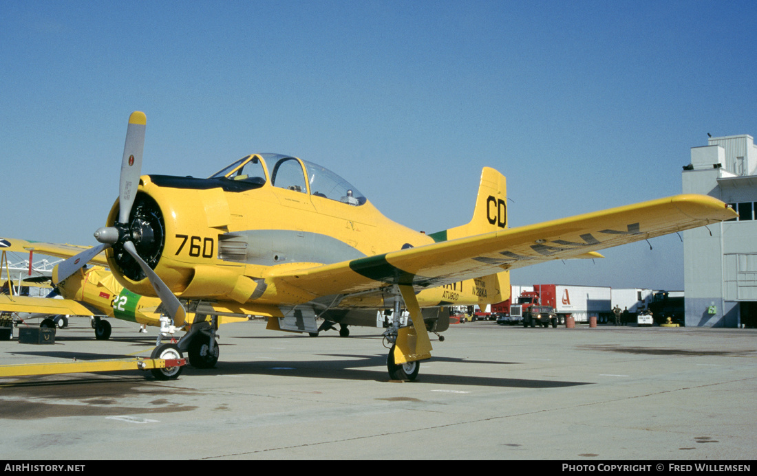 Aircraft Photo of N128KA / 137760 | North American T-28B Trojan | USA - Navy | AirHistory.net #311779