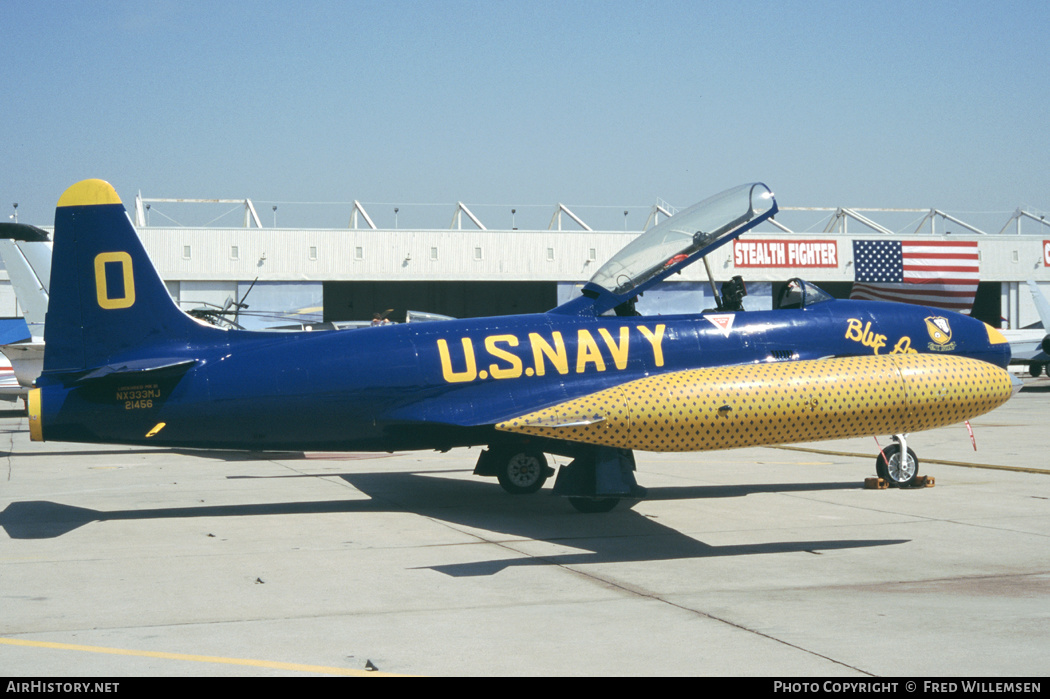 Aircraft Photo of N333MJ / NX333MJ | Canadair T-33AN Silver Star 3 | USA - Navy | AirHistory.net #311784