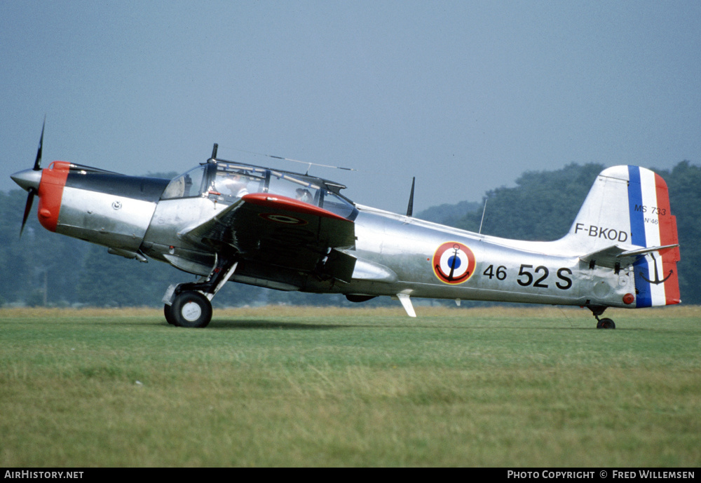 Aircraft Photo of F-BKOD / 46 | Morane-Saulnier MS-733 Alcyon | France - Navy | AirHistory.net #311794