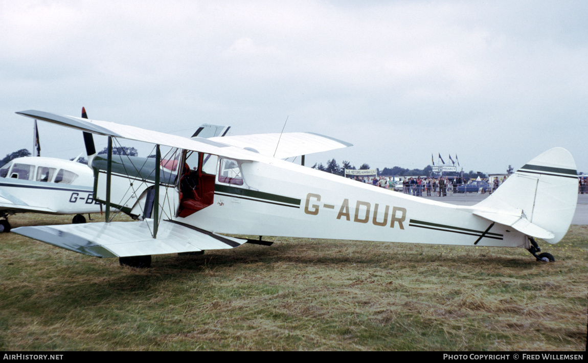 Aircraft Photo of G-ADUR | De Havilland D.H. 87B Hornet Moth | AirHistory.net #311801