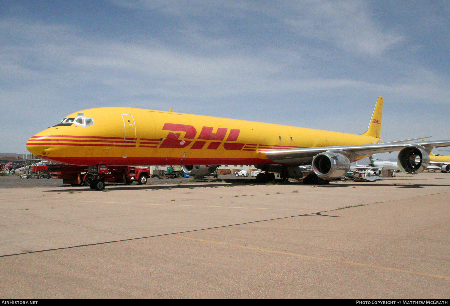 Aircraft Photo of N802DH | McDonnell Douglas DC-8-73AF | DHL International | AirHistory.net #311816