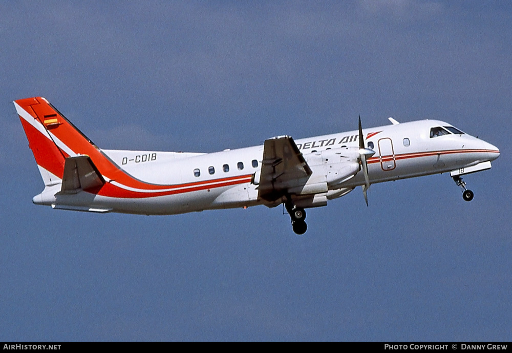 Aircraft Photo of D-CDIB | Saab-Fairchild SF-340A | Delta Air | AirHistory.net #311819