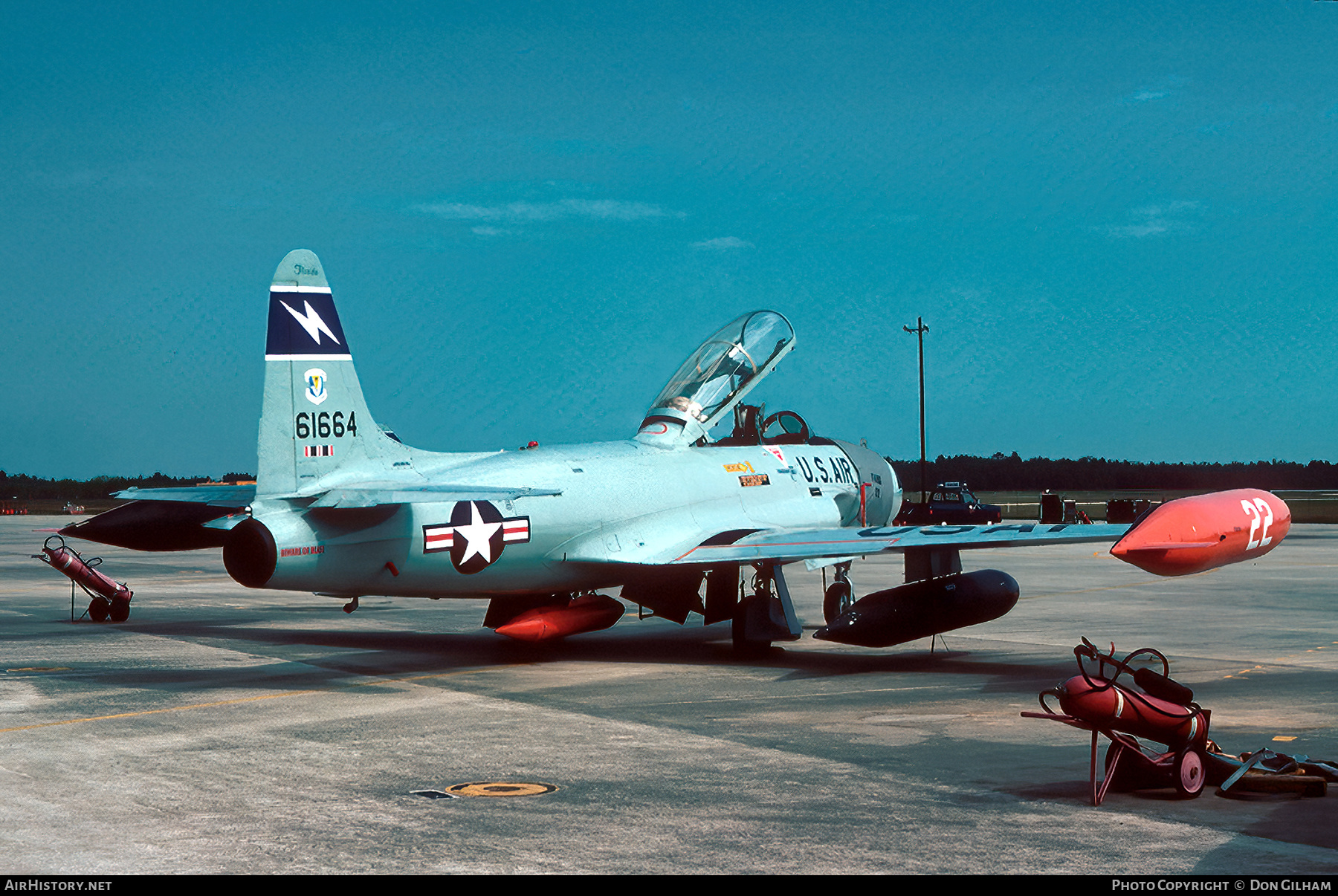 Aircraft Photo of 56-1664 / 61664 | Lockheed T-33A | USA - Air Force | AirHistory.net #311825