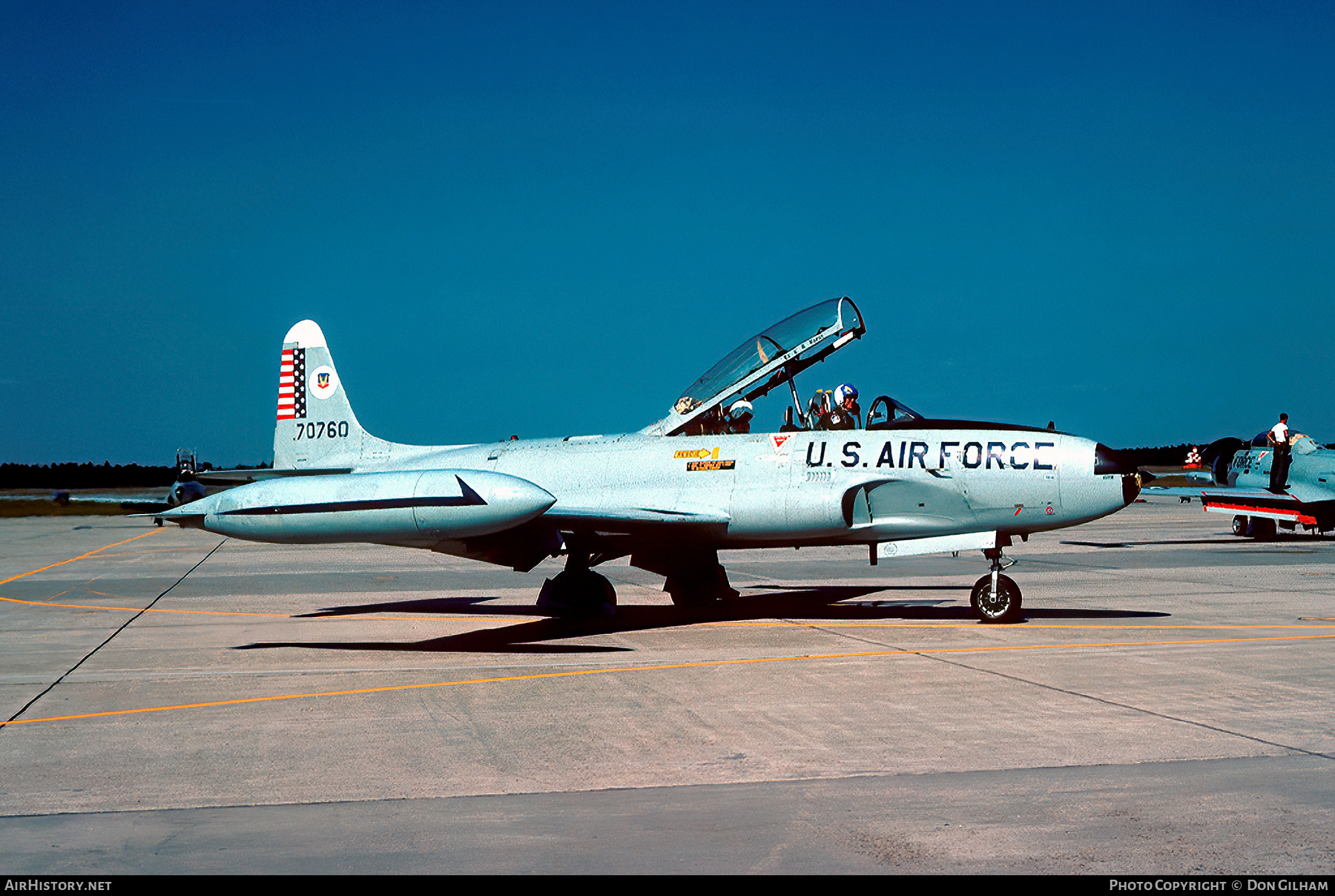 Aircraft Photo of 57-760 / 70760 | Lockheed T-33A | USA - Air Force | AirHistory.net #311827