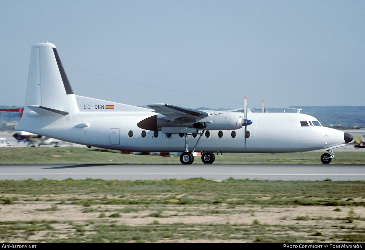 Aircraft Photo of EC-DBN | Fokker F27-600 Friendship | AirHistory.net #311840