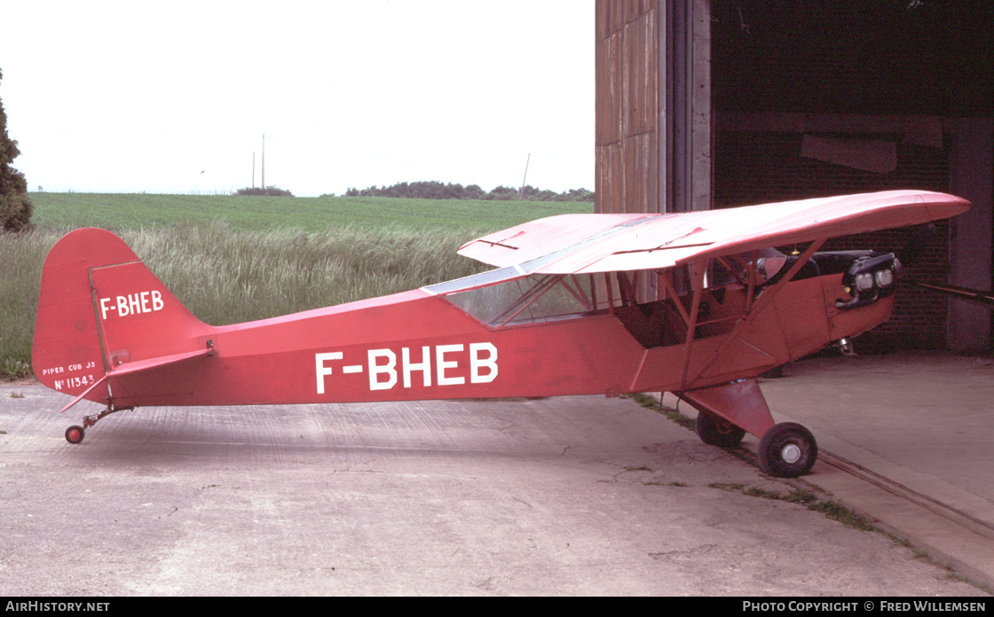 Aircraft Photo of F-BHEB | Piper J-3C-65 Cub | AirHistory.net #311842
