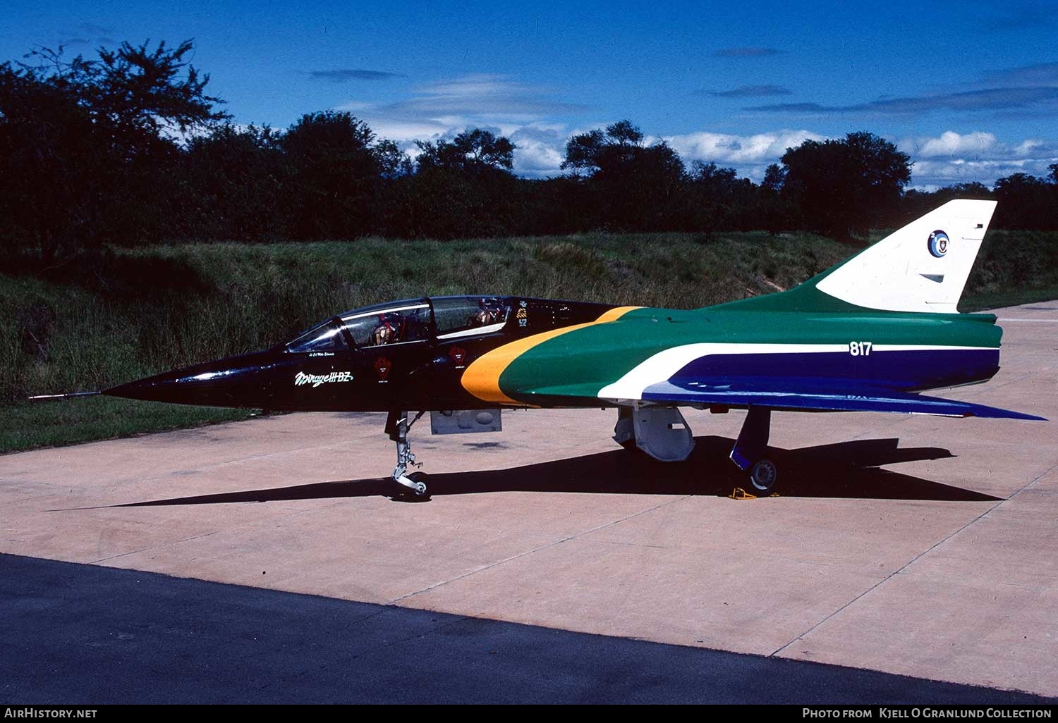 Aircraft Photo of 817 | Dassault Mirage IIIBZ | South Africa - Air Force | AirHistory.net #311844