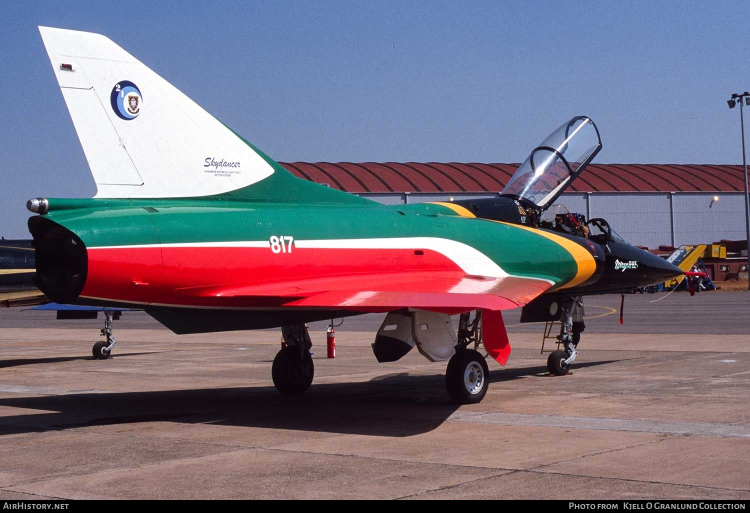 Aircraft Photo of 817 | Dassault Mirage IIIBZ | South Africa - Air Force | AirHistory.net #311847