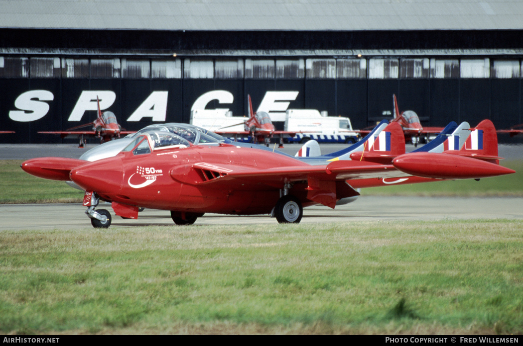 Aircraft Photo of G-DHTT | De Havilland D.H. 112 Venom FB50 | AirHistory.net #311855