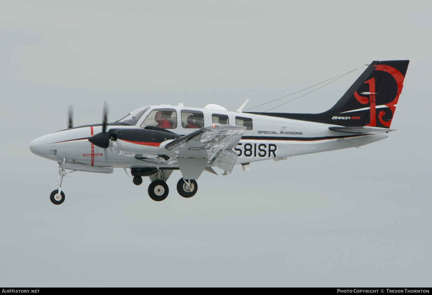 Aircraft Photo of N581SR | Beechcraft G58 Baron ISR | AirHistory.net #311862