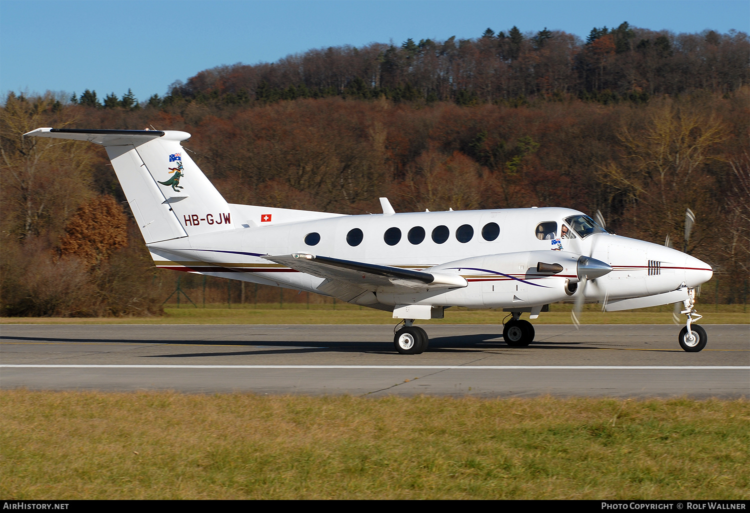 Aircraft Photo of HB-GJW | Beech B200 Super King Air | AirHistory.net #311877