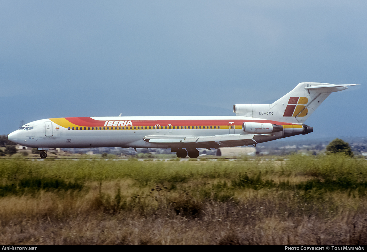 Aircraft Photo of EC-DCC | Boeing 727-256/Adv | Iberia | AirHistory.net #311887
