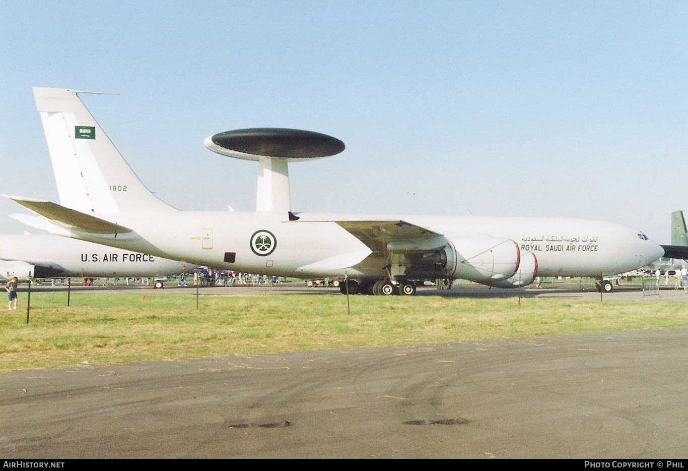 Aircraft Photo of 1802 | Boeing E-3A/CFM Sentry | Saudi Arabia - Air Force | AirHistory.net #311900