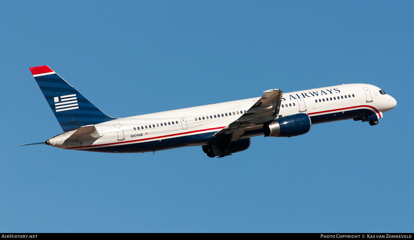 Aircraft Photo of N909AW | Boeing 757-2G7 | US Airways | AirHistory.net #311924
