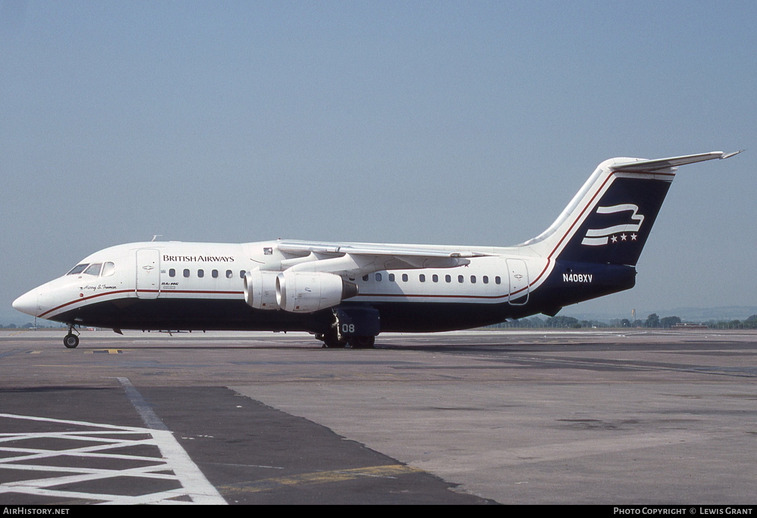 Aircraft Photo of N408XV | British Aerospace BAe-146-200 | British Airways | AirHistory.net #311935