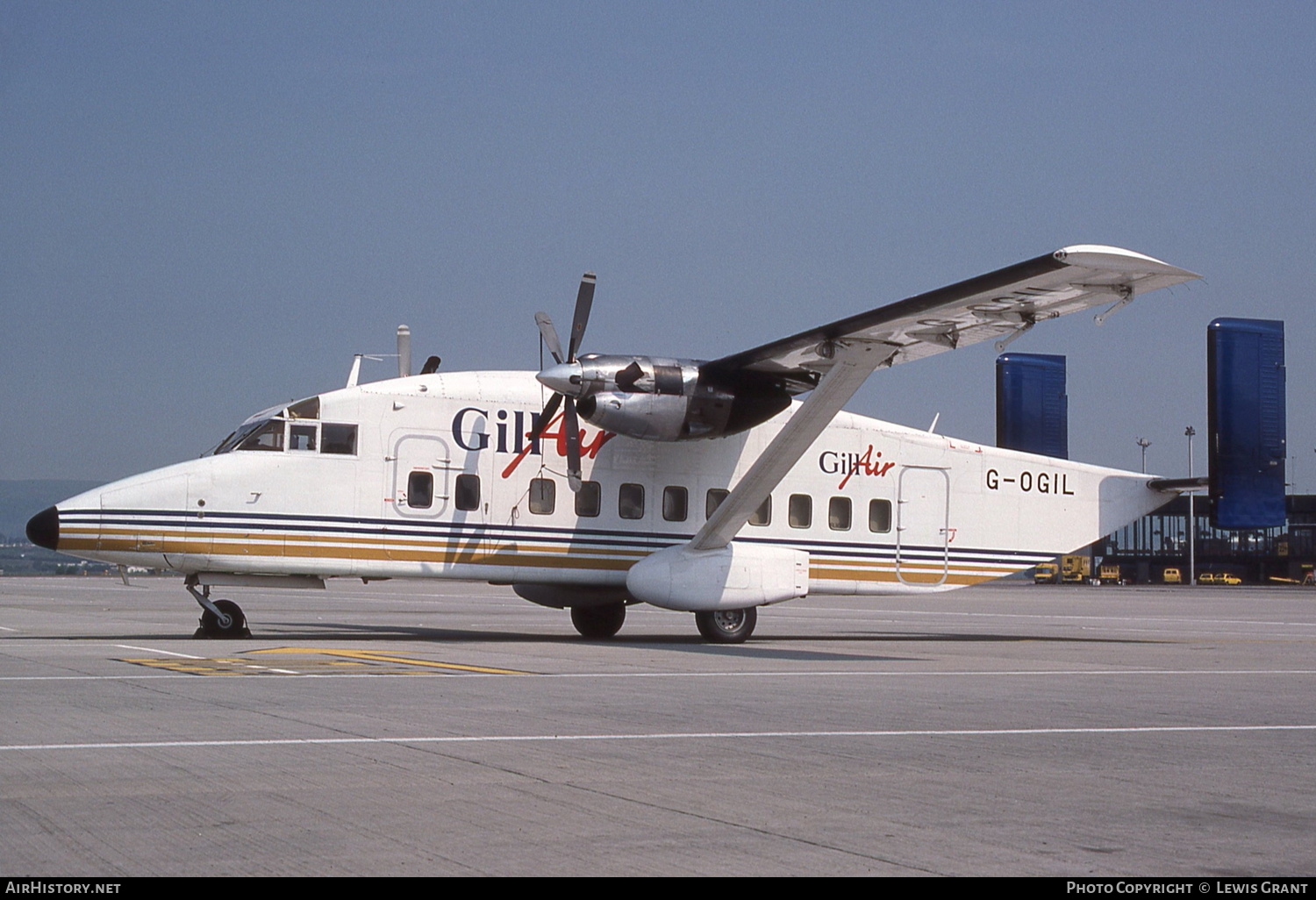 Aircraft Photo of G-OGIL | Short 330-200 | Gill Air | AirHistory.net #311937