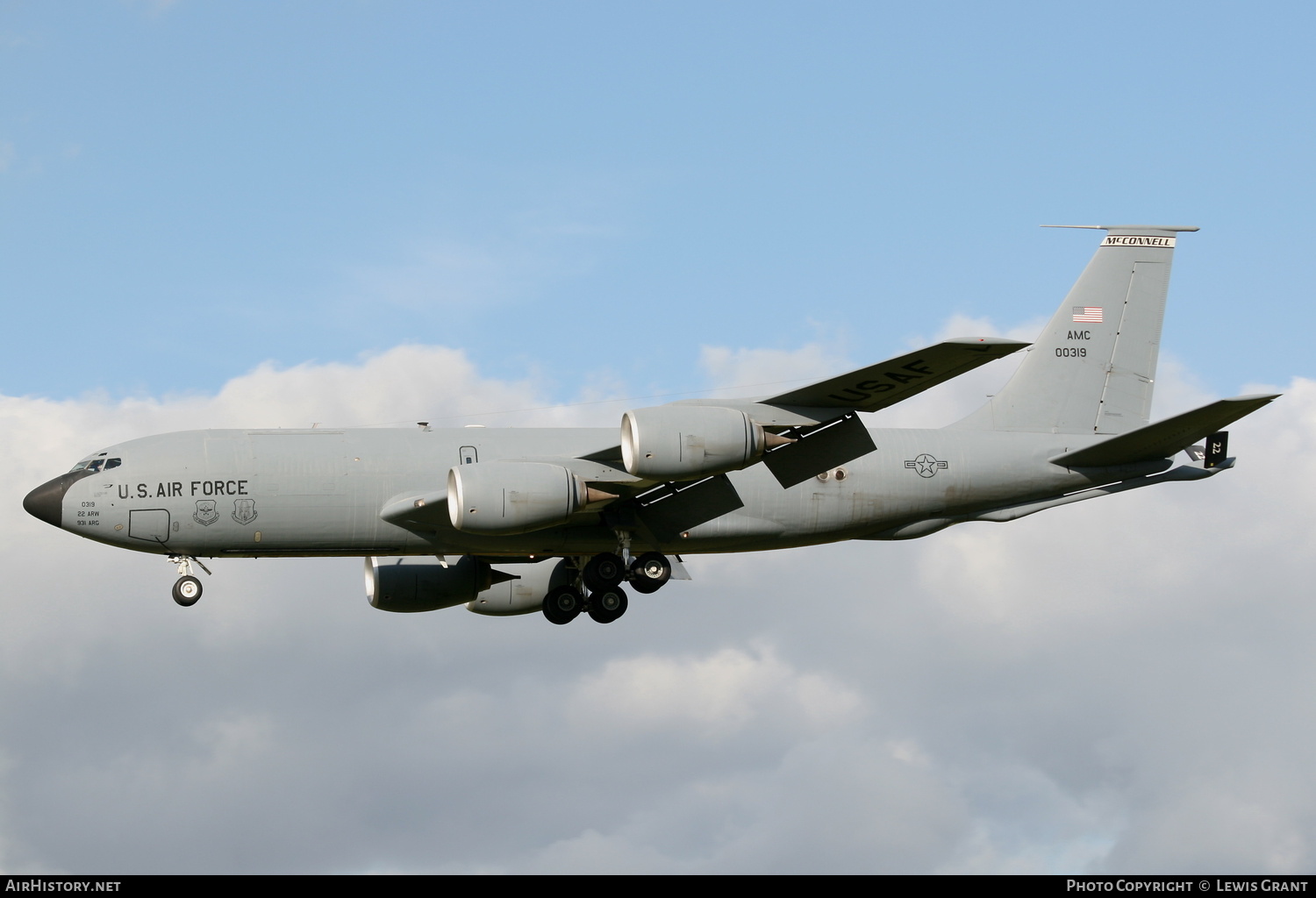 Aircraft Photo of 60-0319 / 00319 | Boeing KC-135R Stratotanker | USA - Air Force | AirHistory.net #311939