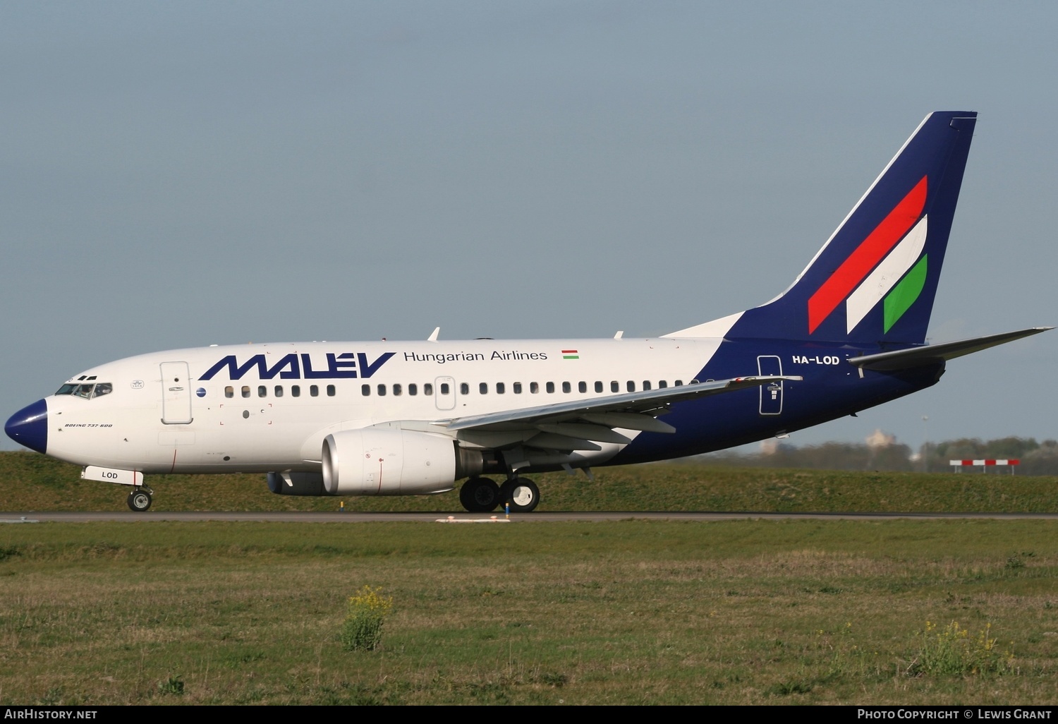 Aircraft Photo of HA-LOD | Boeing 737-6Q8 | Malév - Hungarian Airlines | AirHistory.net #311943