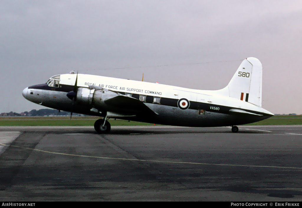 Aircraft Photo of VX580 | Vickers 659 Valetta C2 | UK - Air Force | AirHistory.net #311956