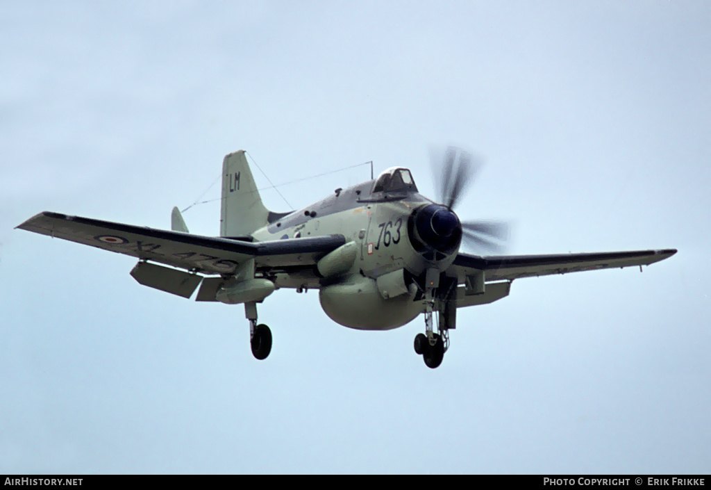 Aircraft Photo of XL476 | Fairey Gannet AEW.3 | UK - Navy | AirHistory.net #311957