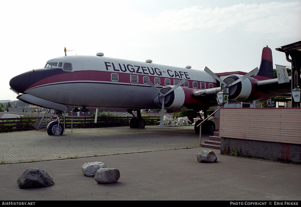 Aircraft Photo of D-ABAH | Douglas DC-6 | Möbel-Holsing Flugzeug Cafe | AirHistory.net #311980