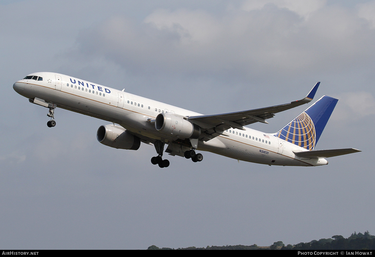 Aircraft Photo of N34131 | Boeing 757-224 | United Airlines | AirHistory.net #311987