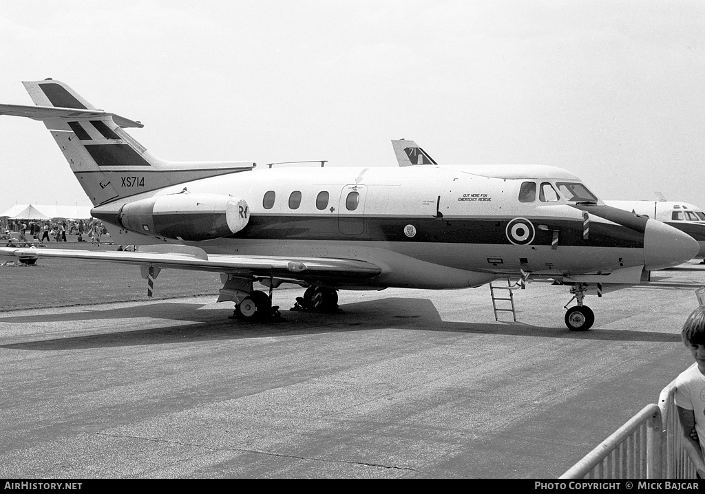 Aircraft Photo of XS714 | Hawker Siddeley HS-125-2 Dominie T1 | UK - Air Force | AirHistory.net #311994