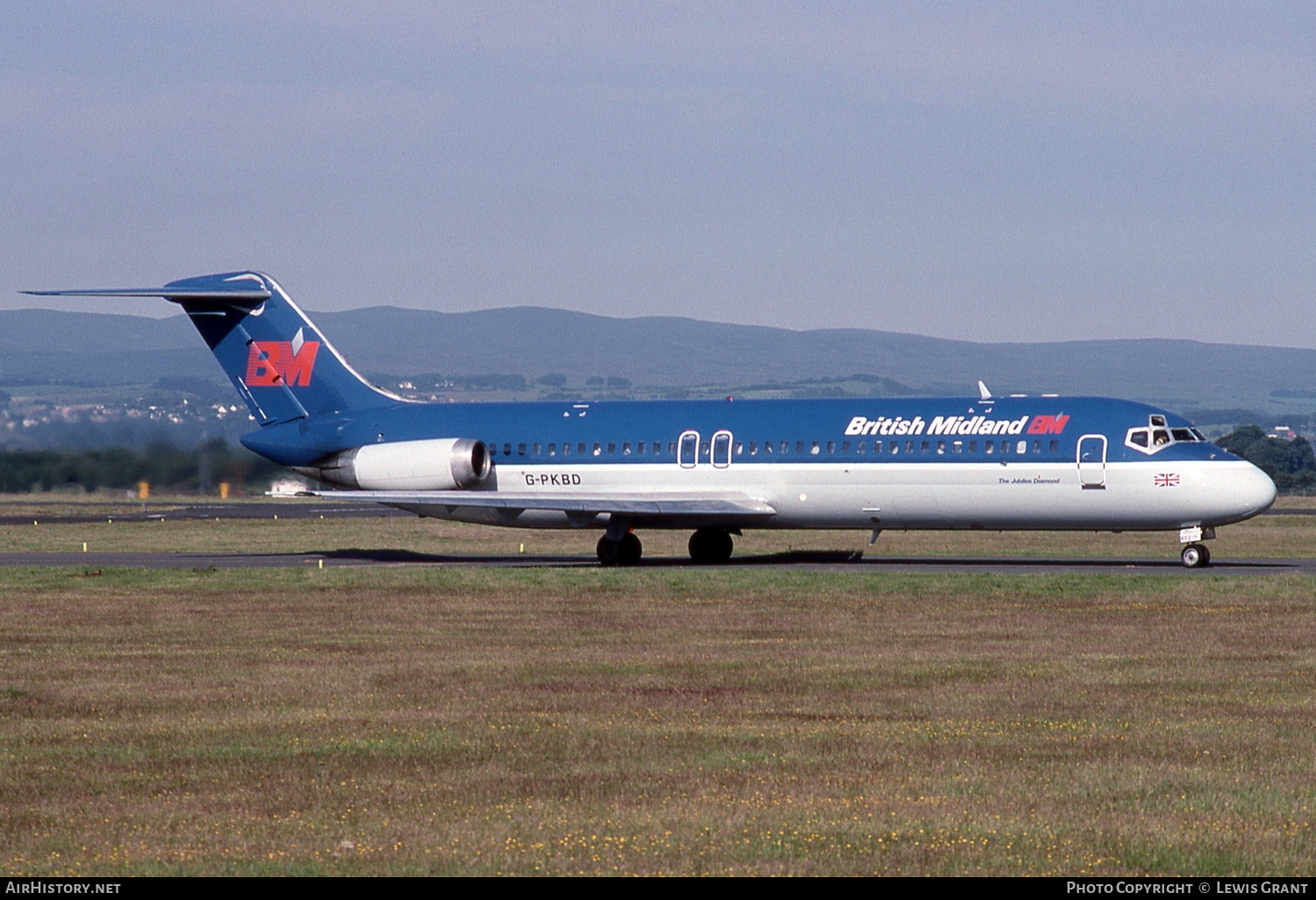 Aircraft Photo of G-PKBD | McDonnell Douglas DC-9-32 | British Midland Airways - BMA | AirHistory.net #312016