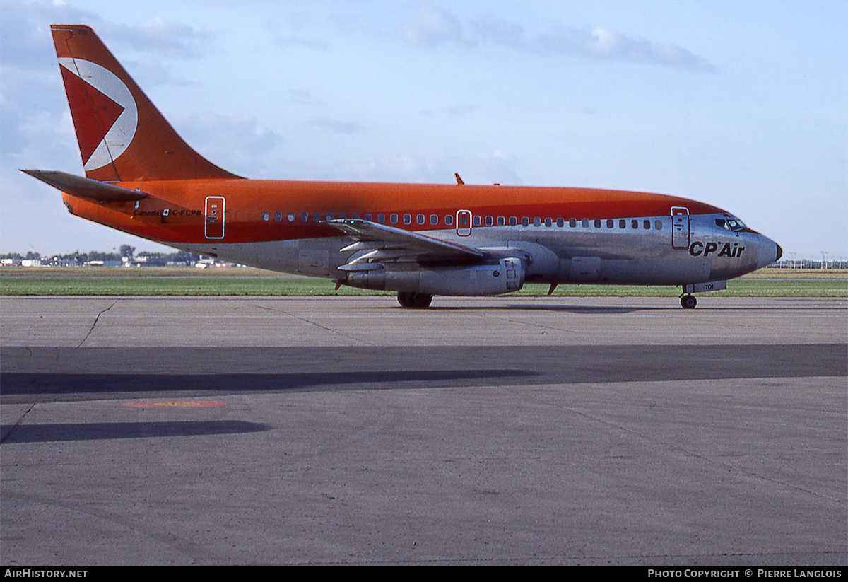 Aircraft Photo of C-FCPB | Boeing 737-217 | CP Air | AirHistory.net #312017