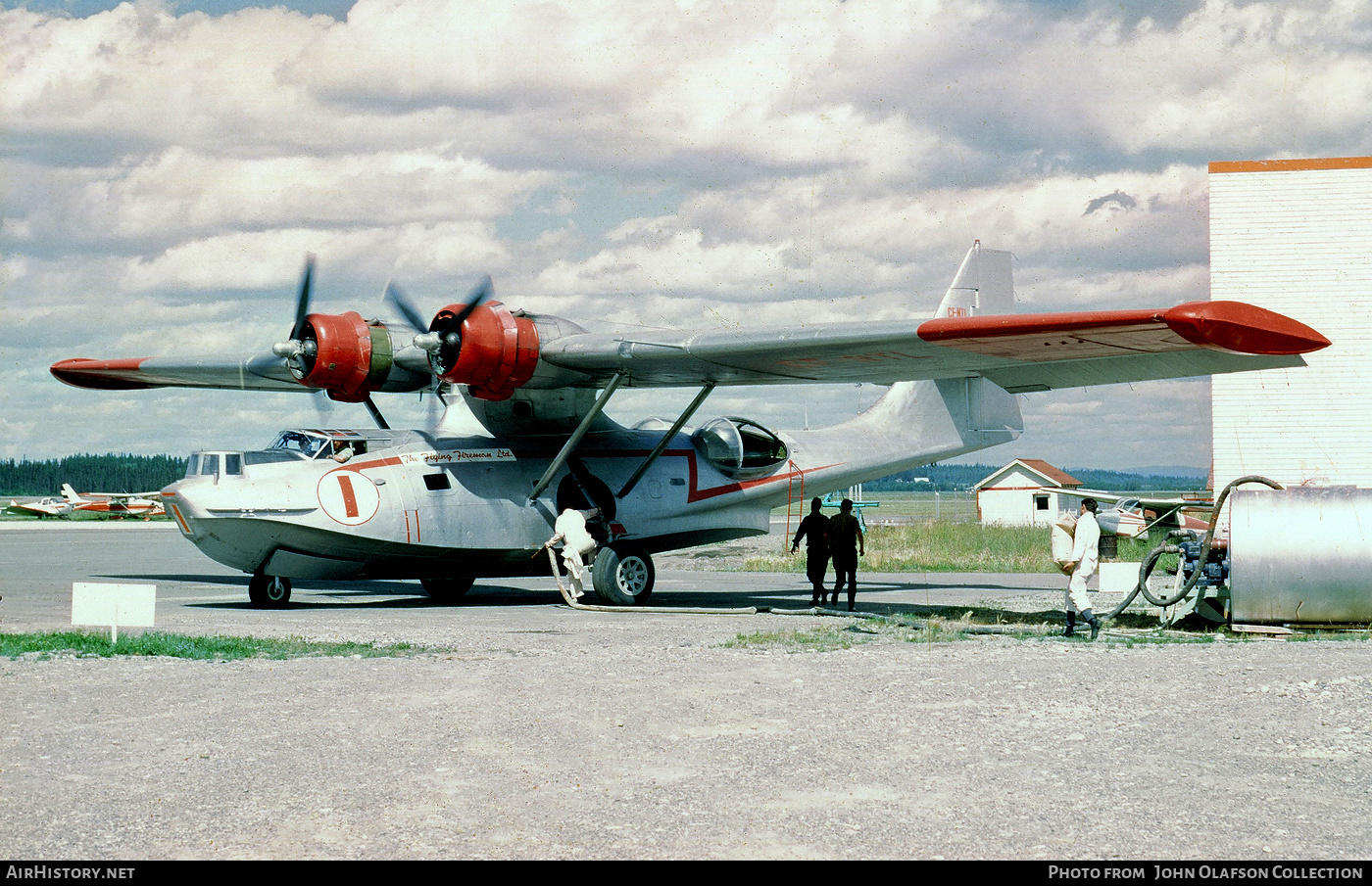 Aircraft Photo of CF-NTL | Consolidated 28-5AMC Canso A | The Flying Fireman | AirHistory.net #312019