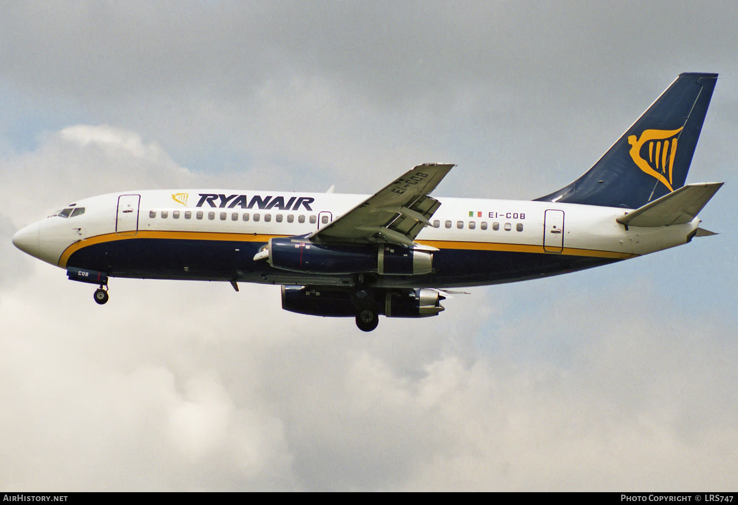 Aircraft Photo of EI-COB | Boeing 737-230/Adv | Ryanair | AirHistory.net #312025