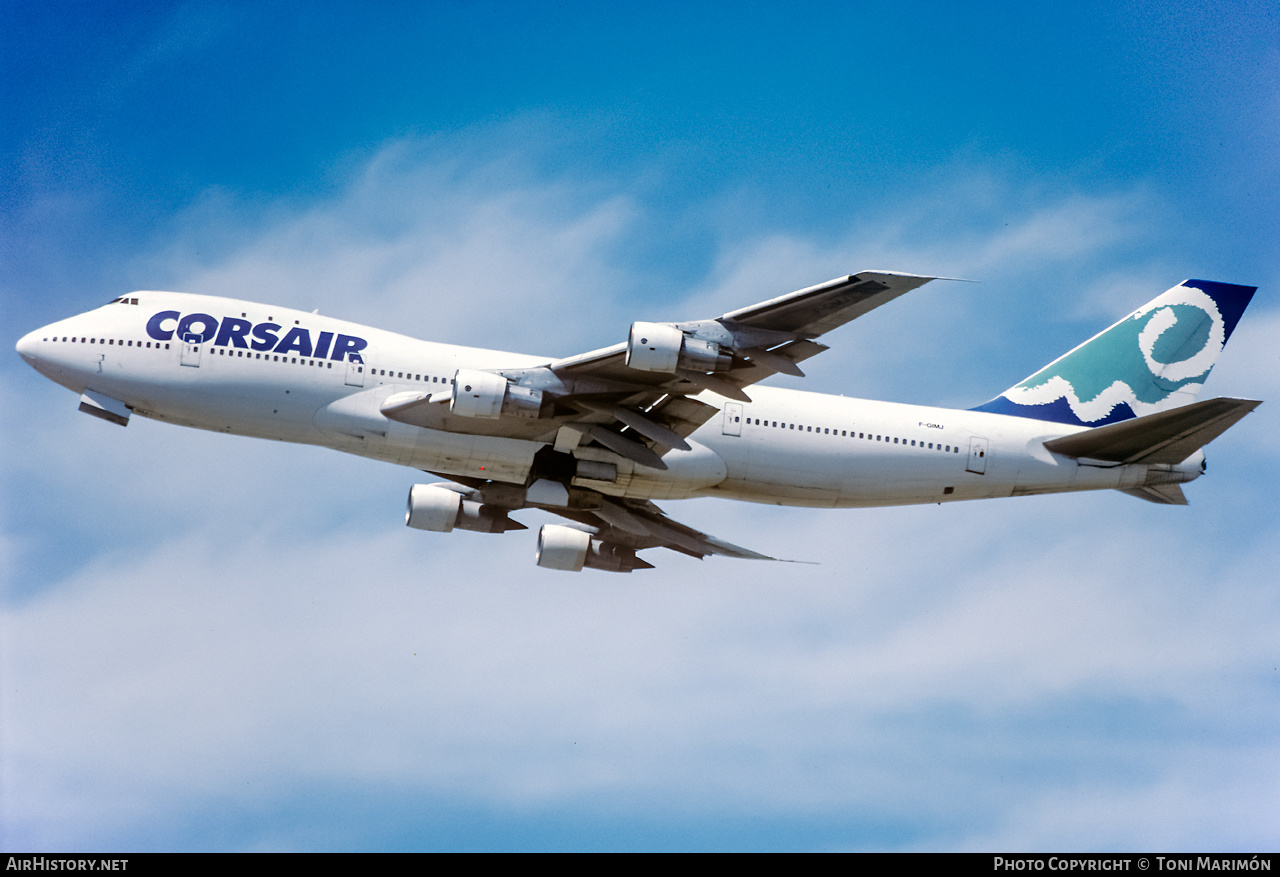 Aircraft Photo of F-GIMJ | Boeing 747-121 | Corsair | AirHistory.net #312037