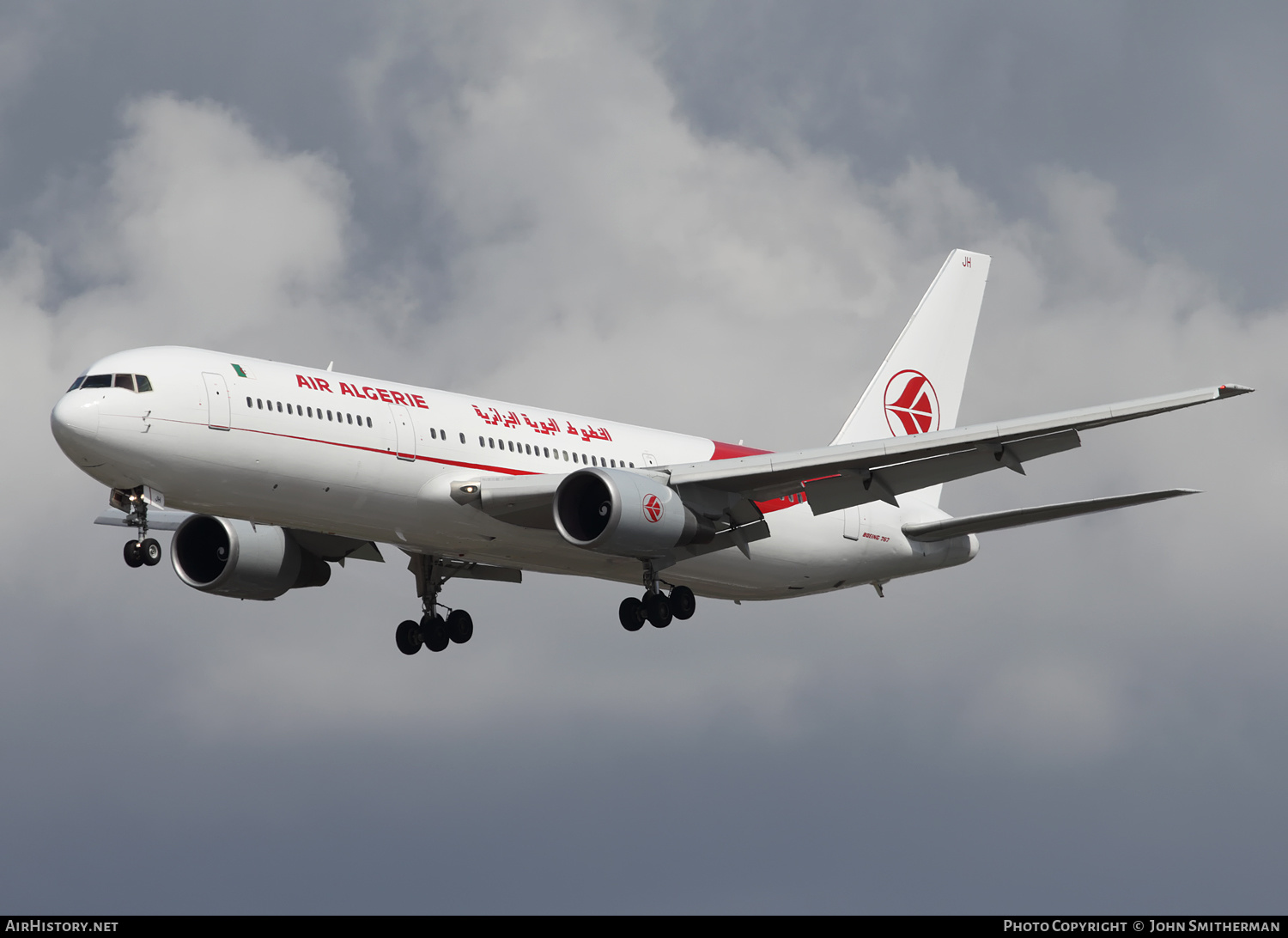 Aircraft Photo of 7T-VJH | Boeing 767-3D6 | Air Algérie | AirHistory.net #312042