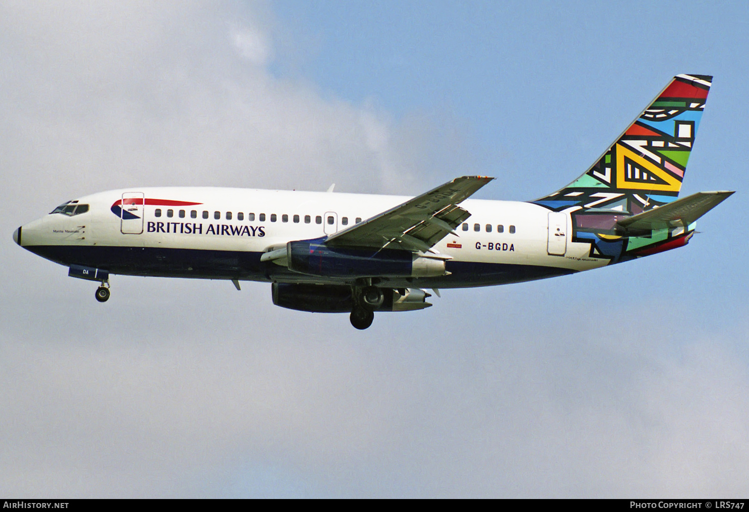 Aircraft Photo of G-BGDA | Boeing 737-236/Adv | British Airways | AirHistory.net #312044