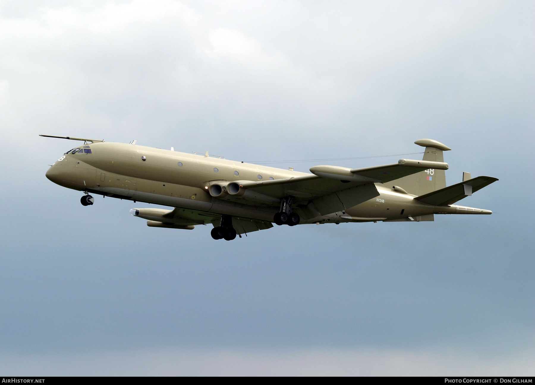 Aircraft Photo of XV248 | Hawker Siddeley HS-801 Nimrod MR.2P | UK - Air Force | AirHistory.net #312070