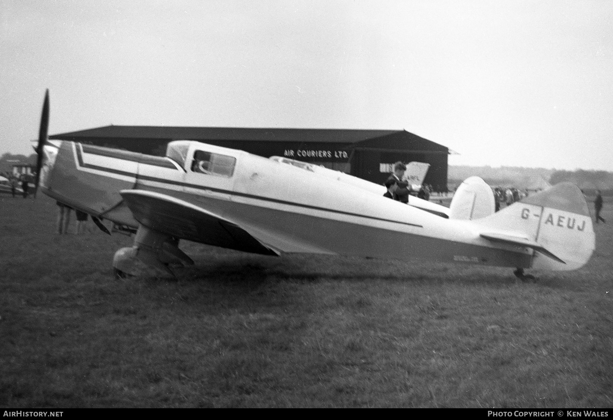 Aircraft Photo of G-AEUJ | Miles M.11A Whitney Straight | AirHistory.net #312075