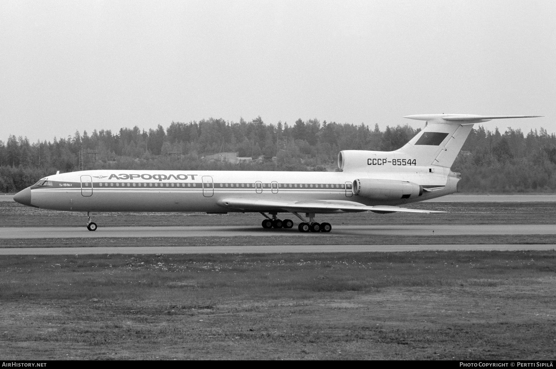 Aircraft Photo of CCCP-85544 | Tupolev Tu-154B-2 | Aeroflot | AirHistory.net #312083