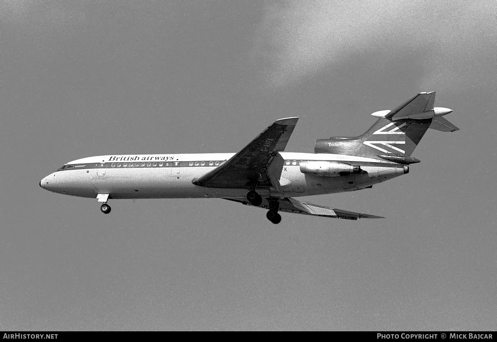 Aircraft Photo of G-AVFK | Hawker Siddeley HS-121 Trident 2E | British Airways | AirHistory.net #312090