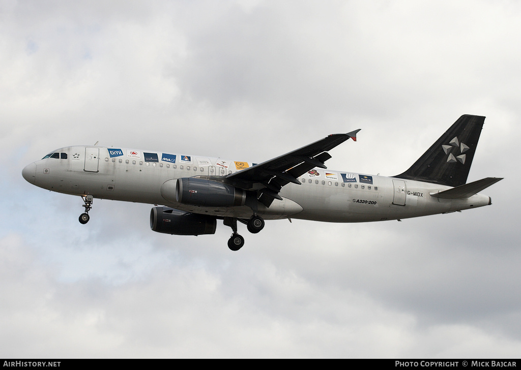 Aircraft Photo of G-MIDX | Airbus A320-232 | BMI - British Midland International | AirHistory.net #312091