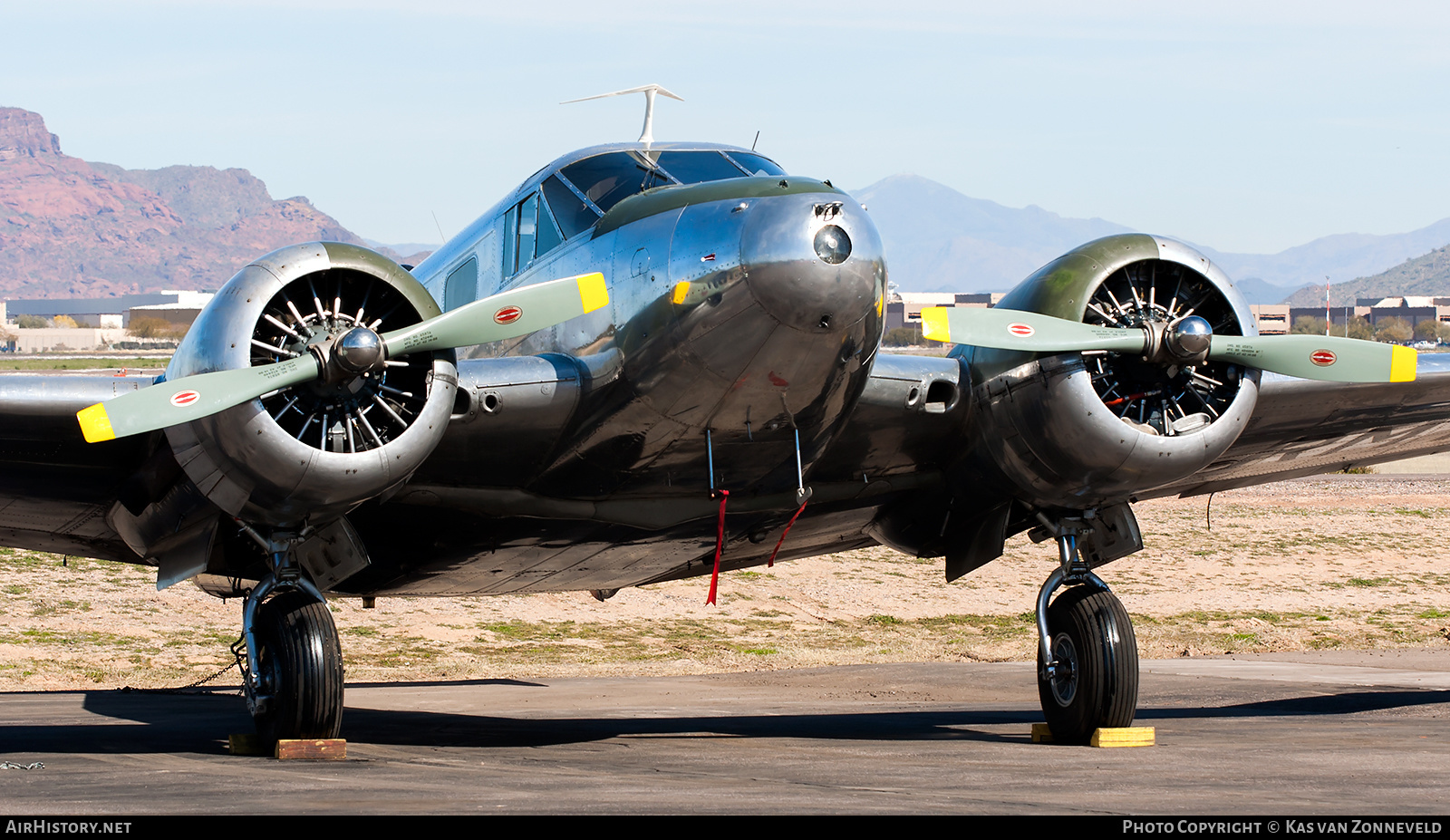 Aircraft Photo of N145AZ / 44511 | Beech D18S | Commemorative Air Force | USA - Air Force | AirHistory.net #312102