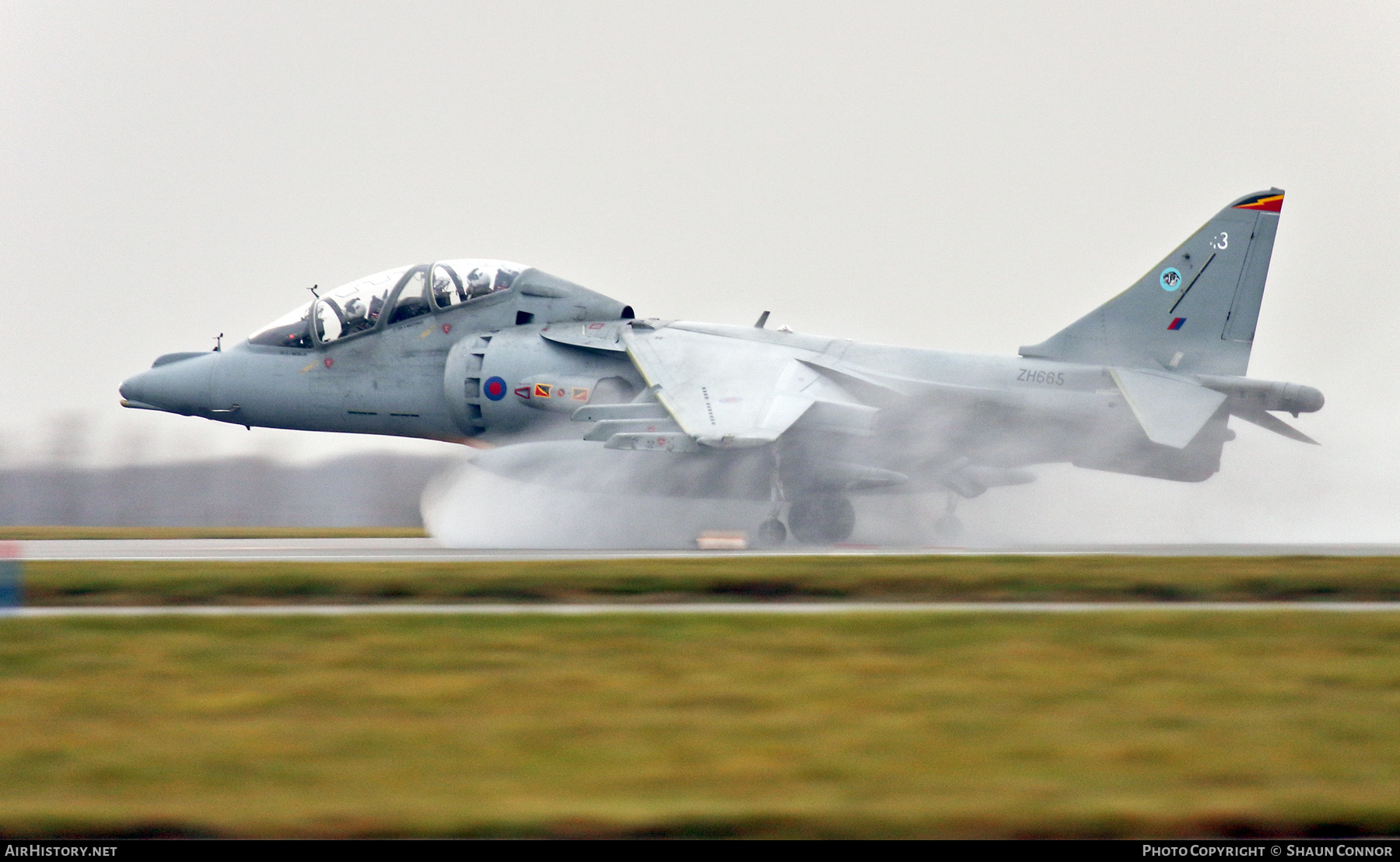 Aircraft Photo of ZH665 | British Aerospace Harrier T12 | UK - Air Force | AirHistory.net #312114