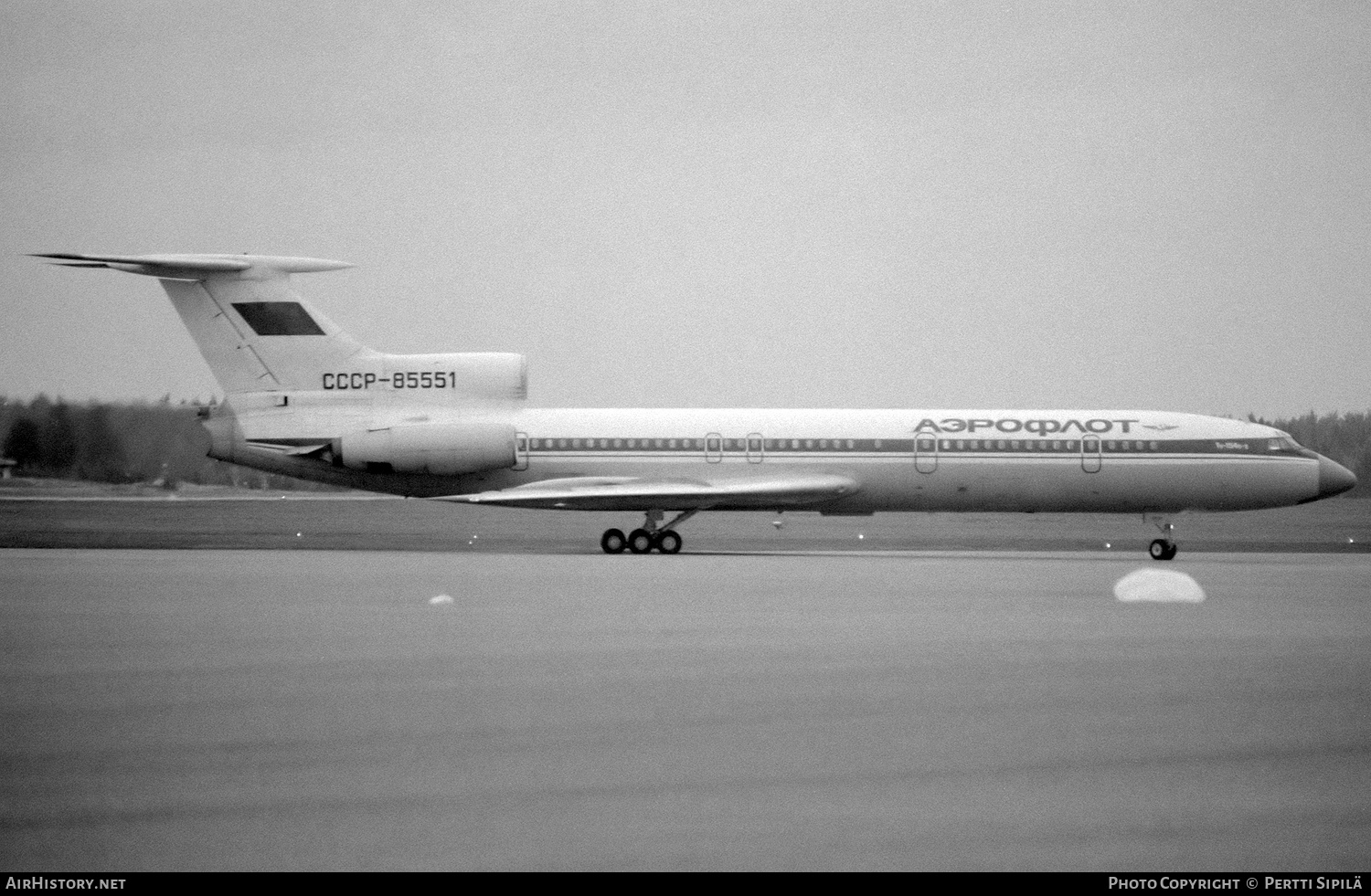 Aircraft Photo of CCCP-85551 | Tupolev Tu-154B-2 | Aeroflot | AirHistory.net #312128