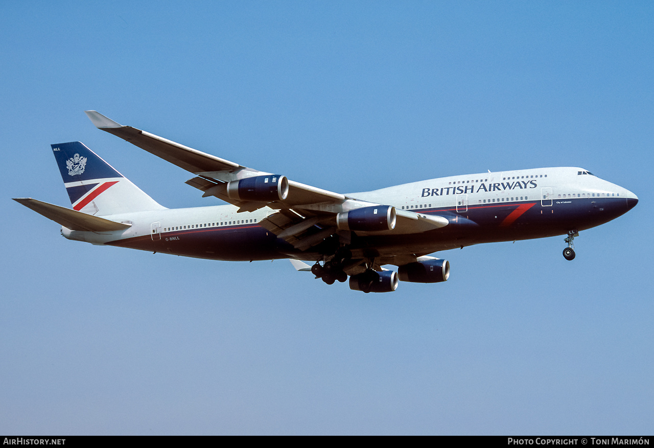 Aircraft Photo of G-BNLL | Boeing 747-436 | British Airways | AirHistory.net #312133