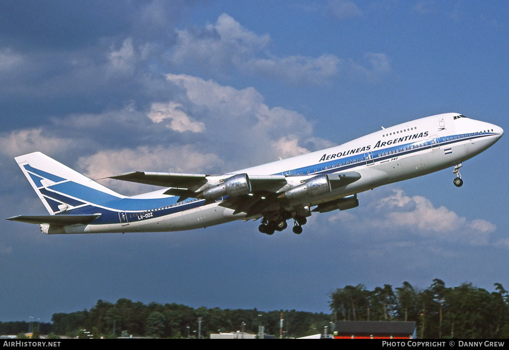 Aircraft Photo of LV-OOZ | Boeing 747-287B | Aerolíneas Argentinas | AirHistory.net #312137