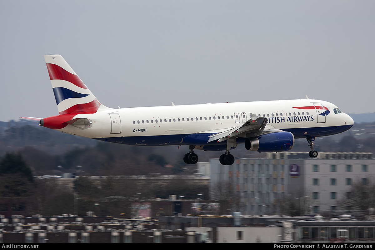 Aircraft Photo of G-MIDO | Airbus A320-232 | BMI - British Midland International | British Airways | AirHistory.net #312159
