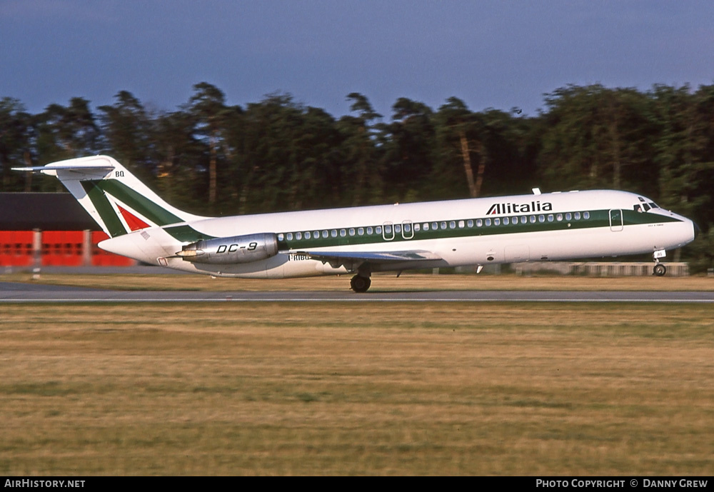 Aircraft Photo of I-RIBQ | McDonnell Douglas DC-9-32 | Alitalia | AirHistory.net #312167