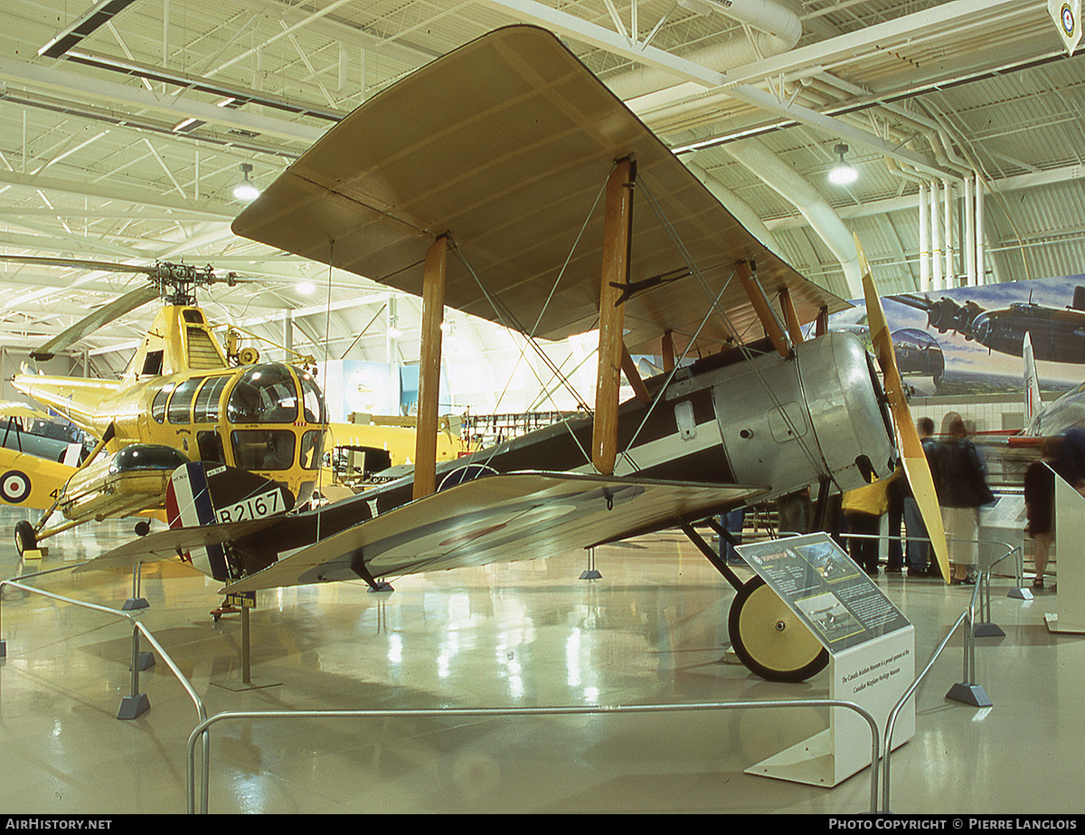 Aircraft Photo of B2167 | Sopwith Pup | Canada - Air Force | AirHistory.net #312182