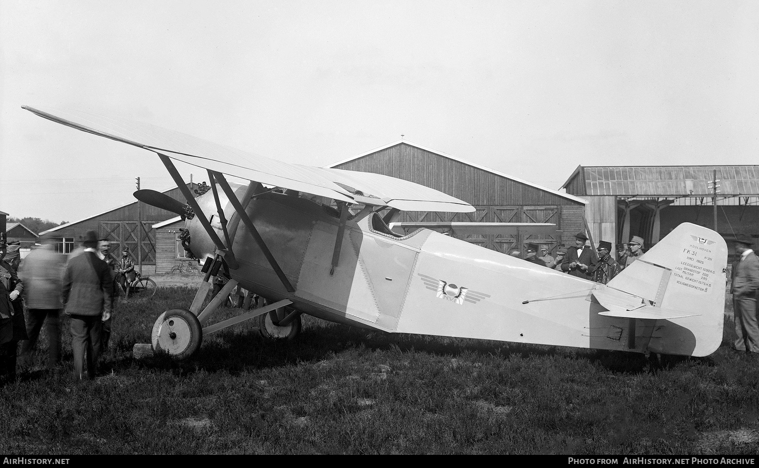 Aircraft Photo of No Reg | NVI FK.31 | NVI - Nationale Vliegtuig Industrie | AirHistory.net #312204