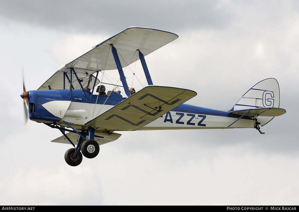 Aircraft Photo of G-AZZZ | De Havilland D.H. 82A Tiger Moth II | AirHistory.net #312207