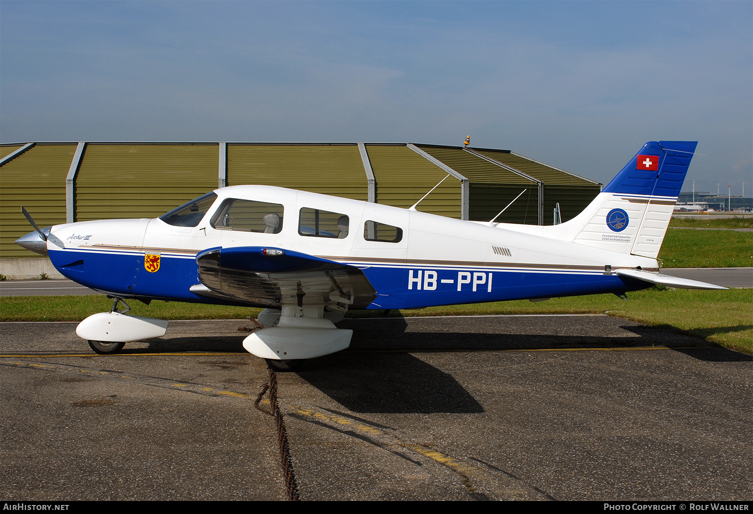 Aircraft Photo of HB-PPI | Piper PA-28-181 Archer III | FGZO - Flugsportgruppe Zürcher Oberland | AirHistory.net #312213